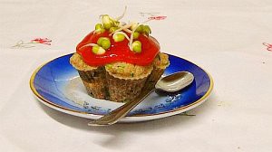 Vegane Muffins - herzhafter Appetithappen